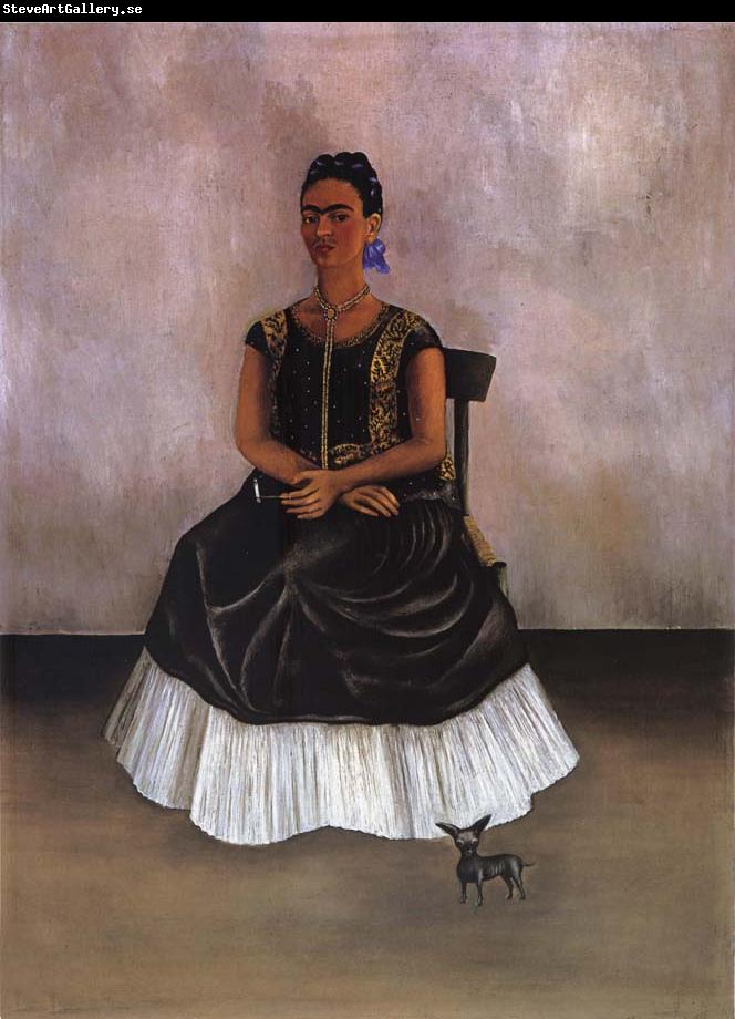 Frida Kahlo Itzcuintli Dog with me